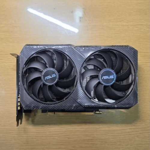 image ASUS DUAL RTX 3060ti O8G mini ITX 神卡 8GB GDDR6 二手顯卡